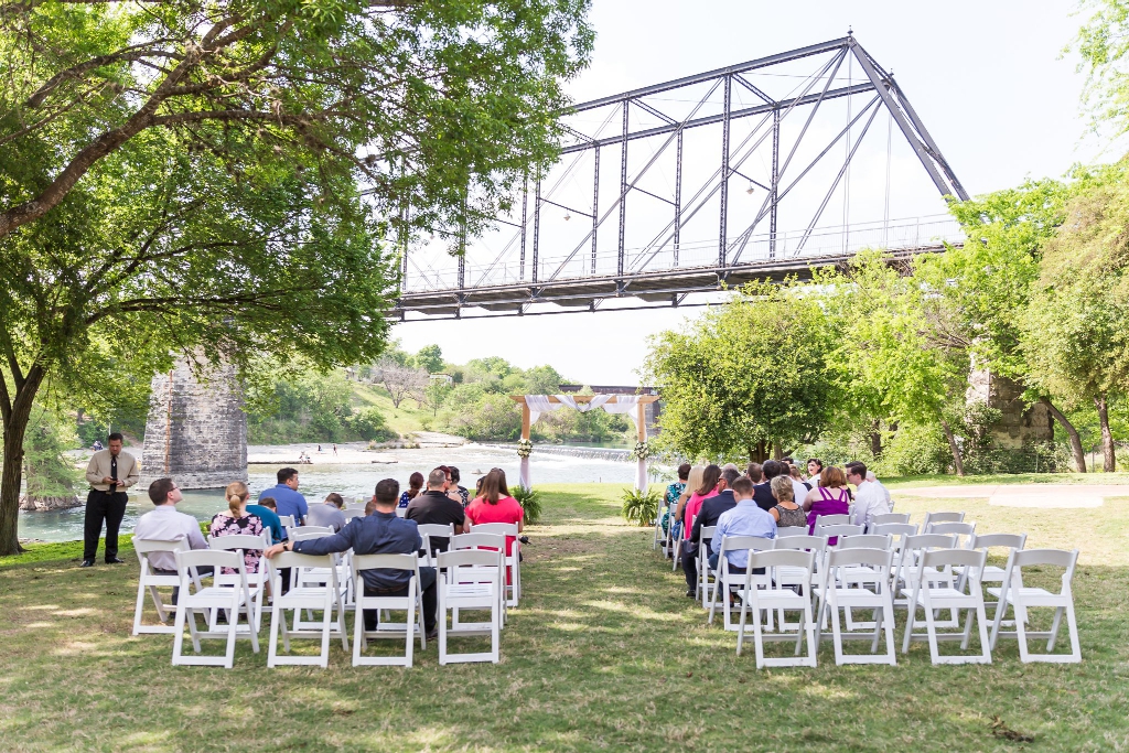 Spring Wedding at the Milltown Historic District in New Braunfels, TX by Dawn Elizabeth Studios