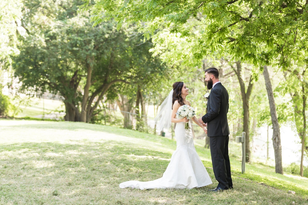 Spring Wedding at the Milltown Historic District in New Braunfels, TX by Dawn Elizabeth Studios