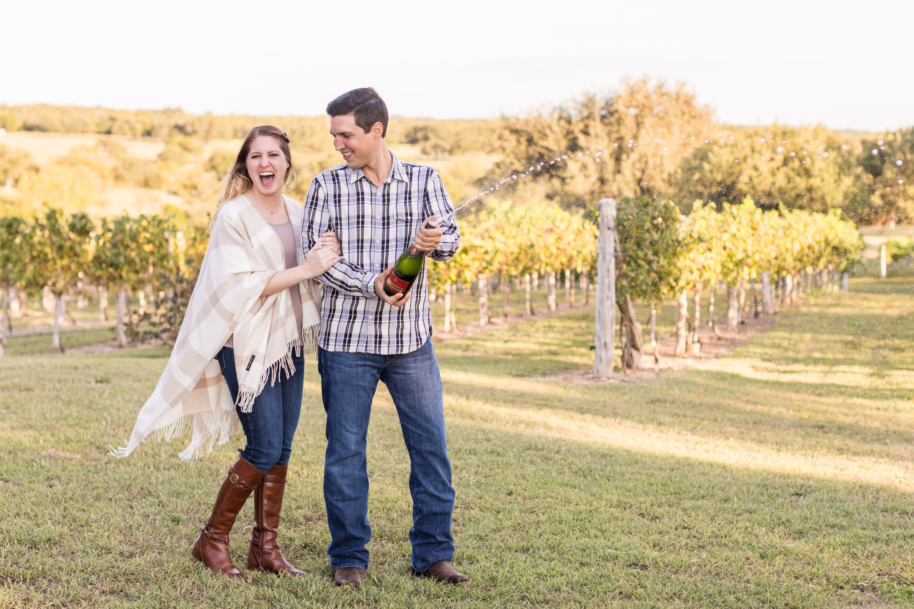 An Engagement Session at We-6 Ranch in Kendalia, TX by Dawn Elizabeth Studios, San Antonio Wedding Photographer