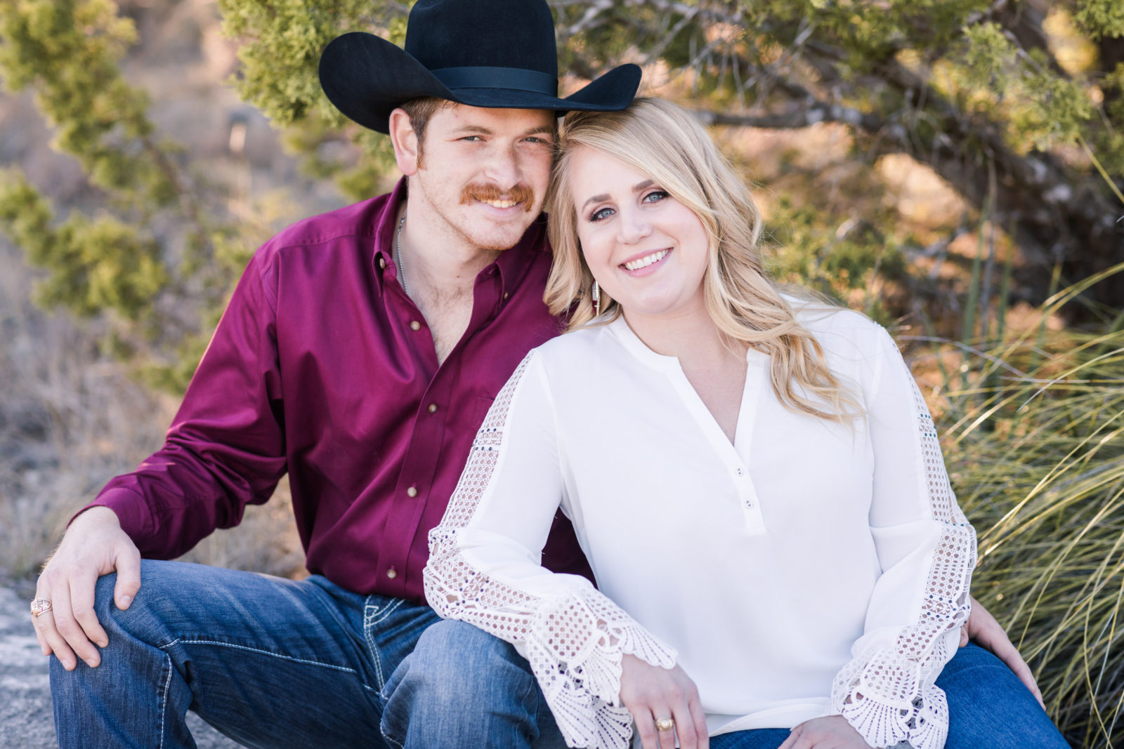 Engagement Session at a Family Ranch | Claire & Vince - Dawn Elizabeth ...