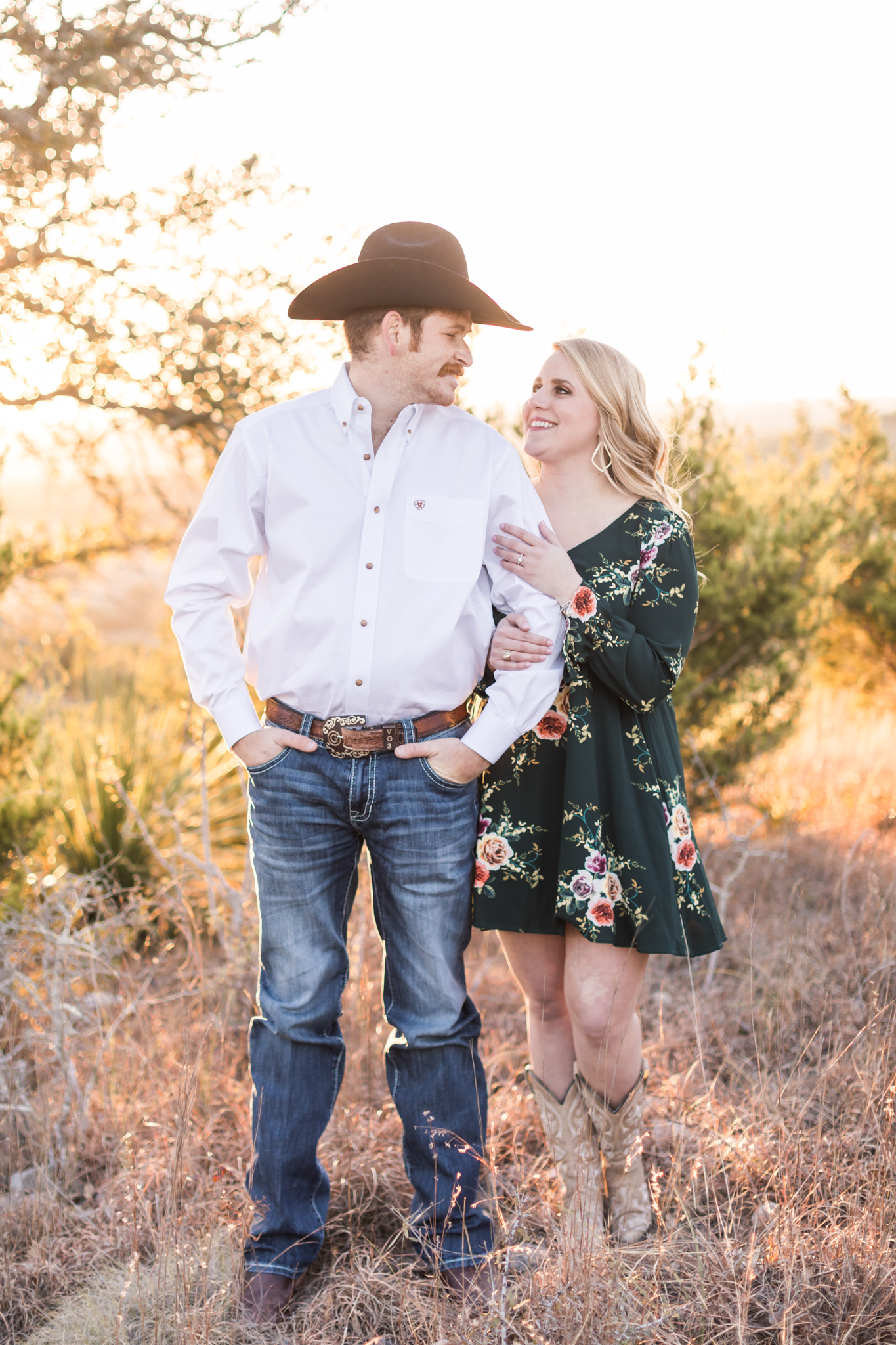 An Engagement Session at a Family Ranch in Boerne, TX by Dawn Elizabeth Studios, San Antonio Wedding Photographer