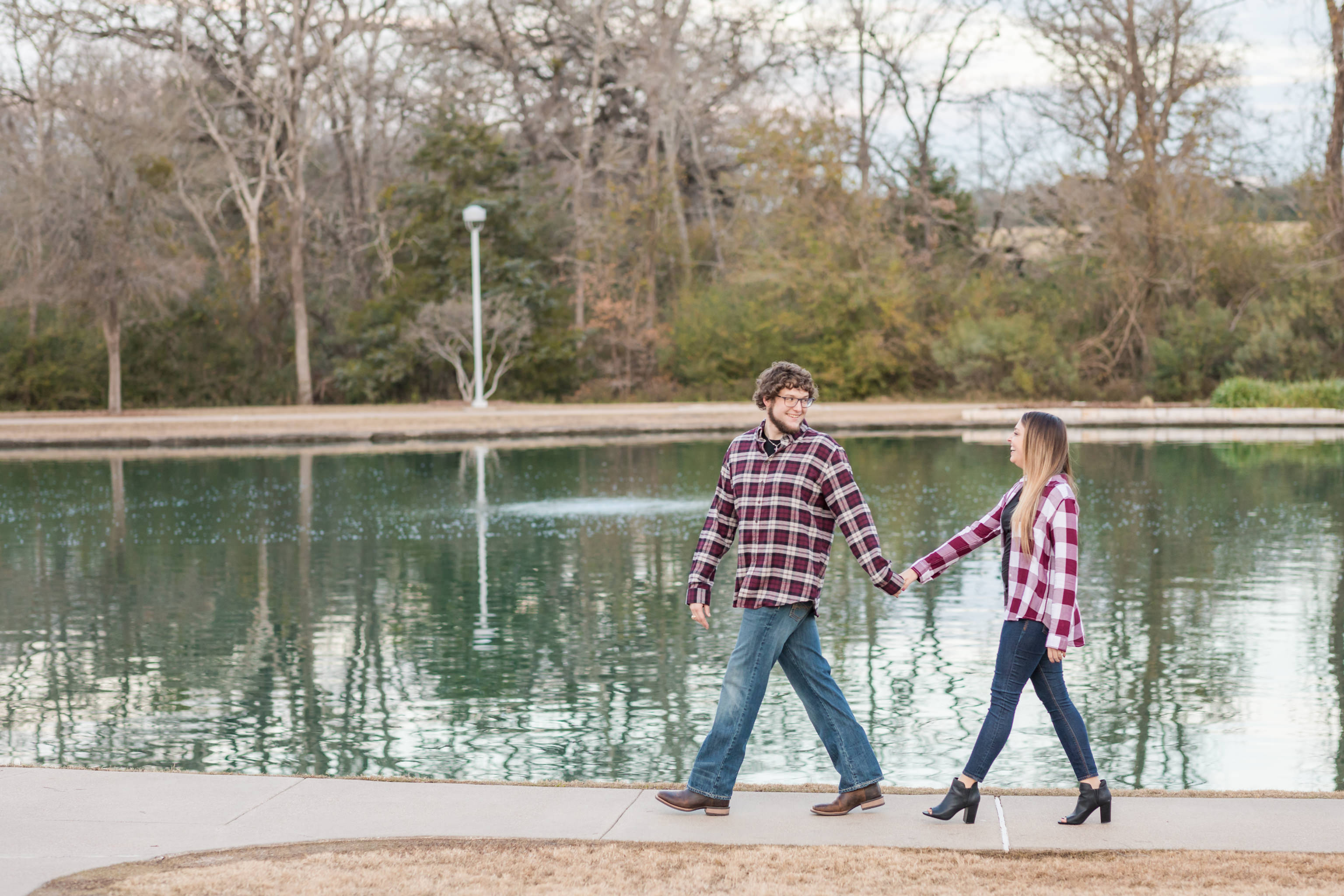 An Engagement Session at Texas A&M in College Station, TX by Dawn Elizabeth Studios, San Antonio Wedding Photographer