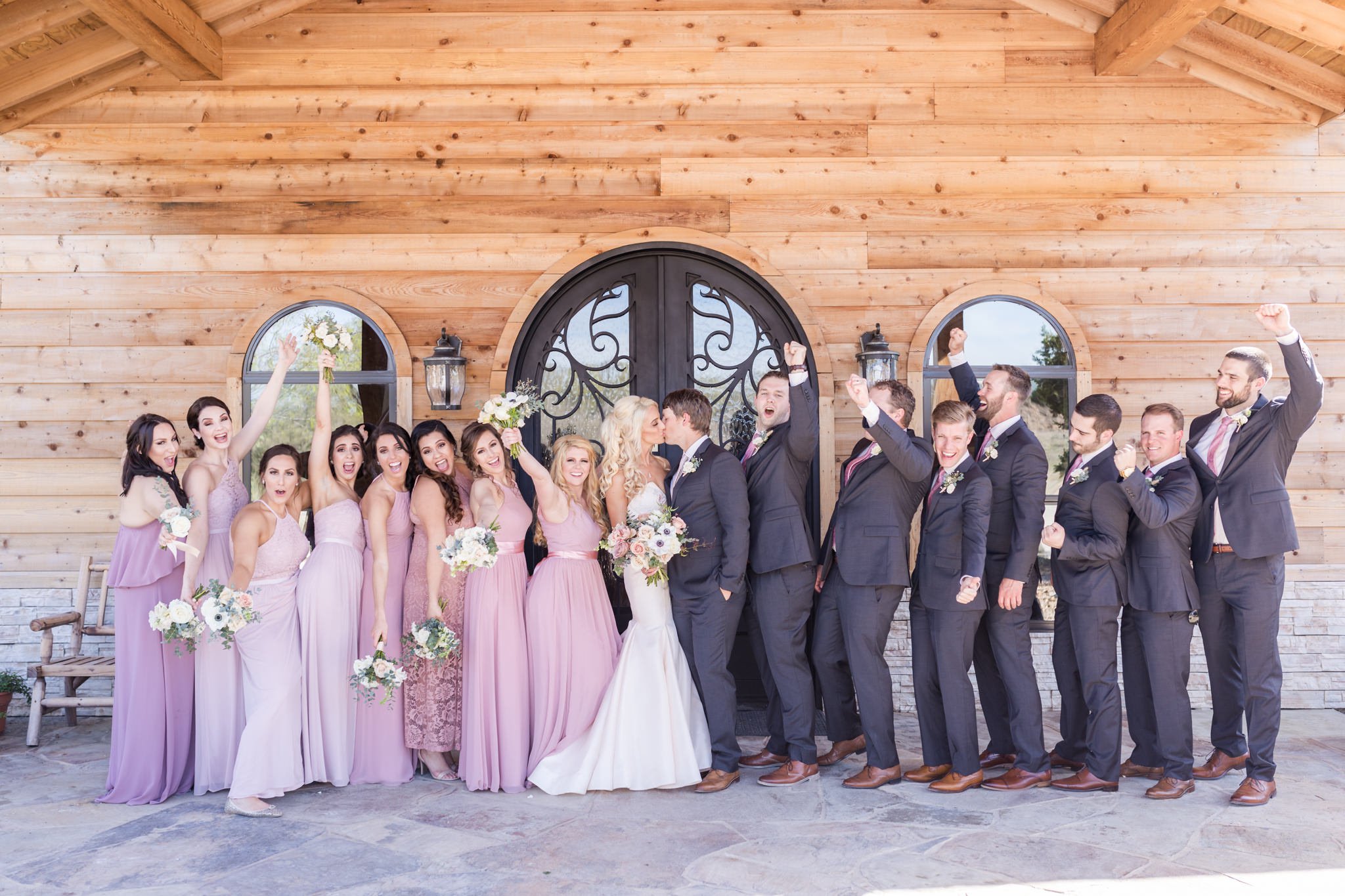 A Dusty Rose and Charcoal Wedding at Geronimo Oaks in Seguin, TX by Dawn Elizabeth Studios, San Antonio Wedding Photographer