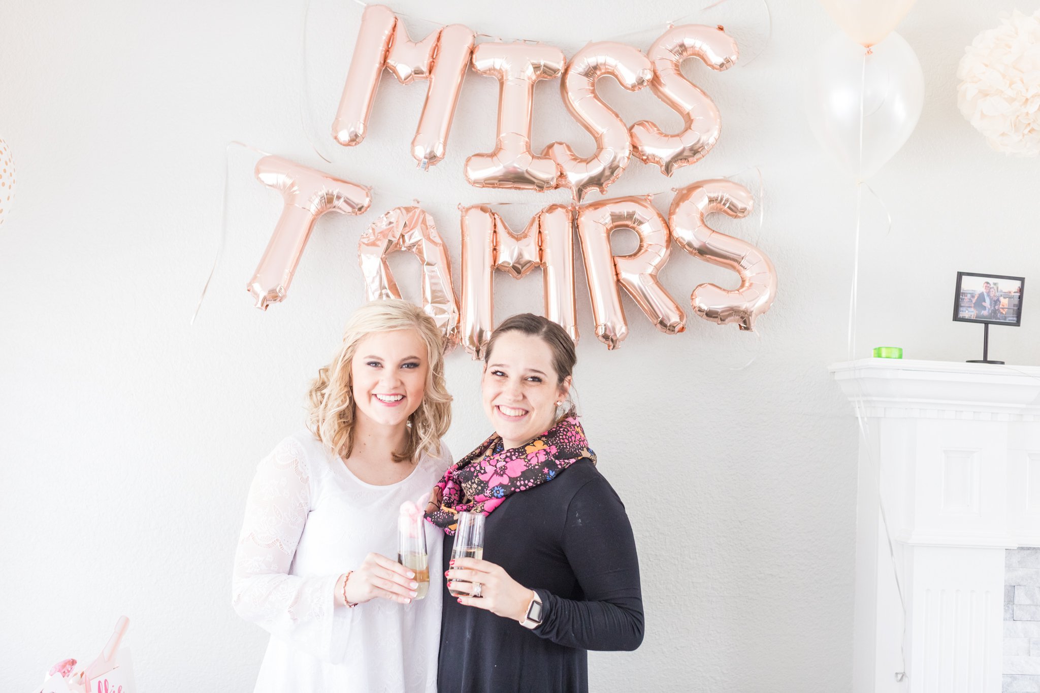 A brunch and blush themed bridal shower in Dallas Texas