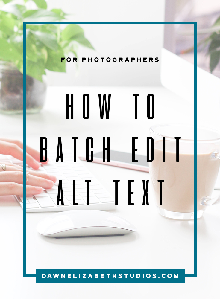 Save time and improve SEO by batch editing alt text in a blog post 