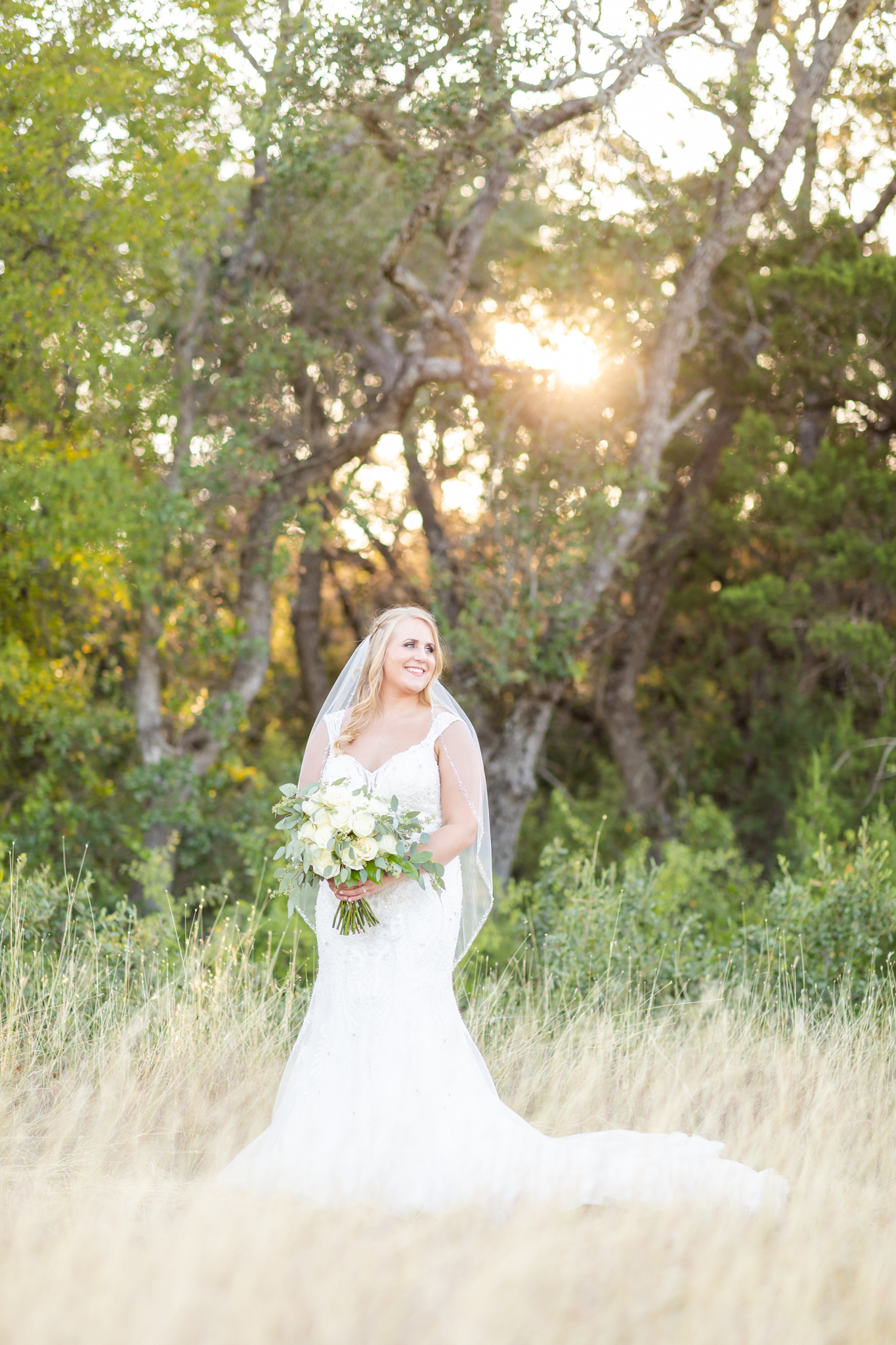 A Bridal Session at Senator Frank L Madla Natural Area in Helotes, TX by Dawn Elizabeth Studios, San Antonio Wedding Photographer