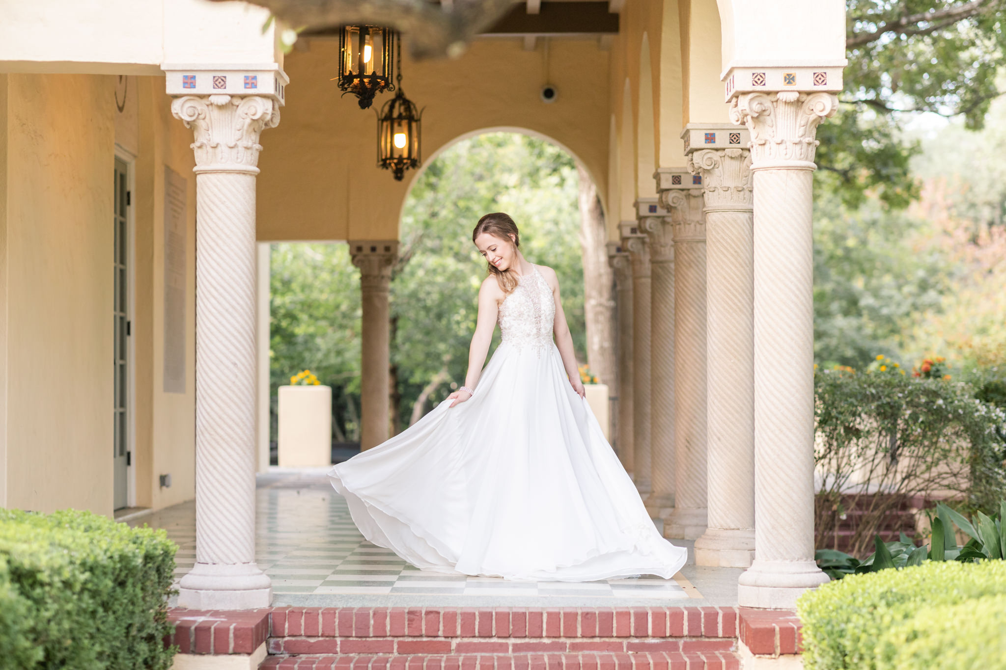 A Bridal Session at Landa Library in San Antonio, TX by Dawn Elizabeth Studios, San Antonio Wedding Photographer
