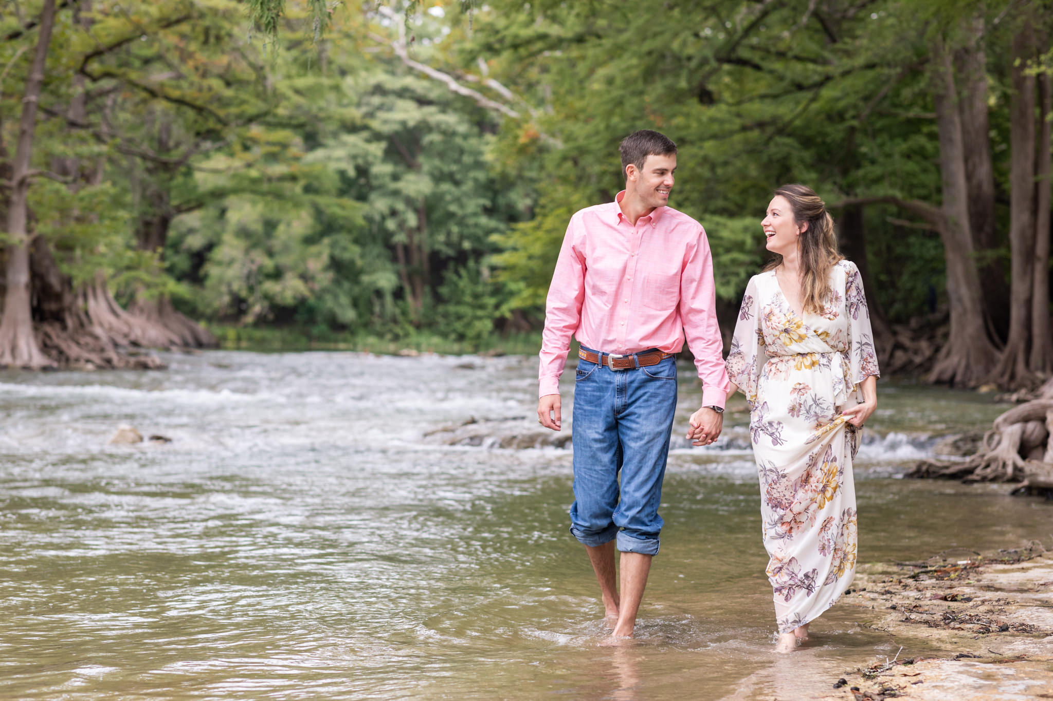An Engagement Session at Lazy L&L Campground in Canyon Lake, TX by Dawn Elizabeth Studios, New Braunfels Wedding Photographer