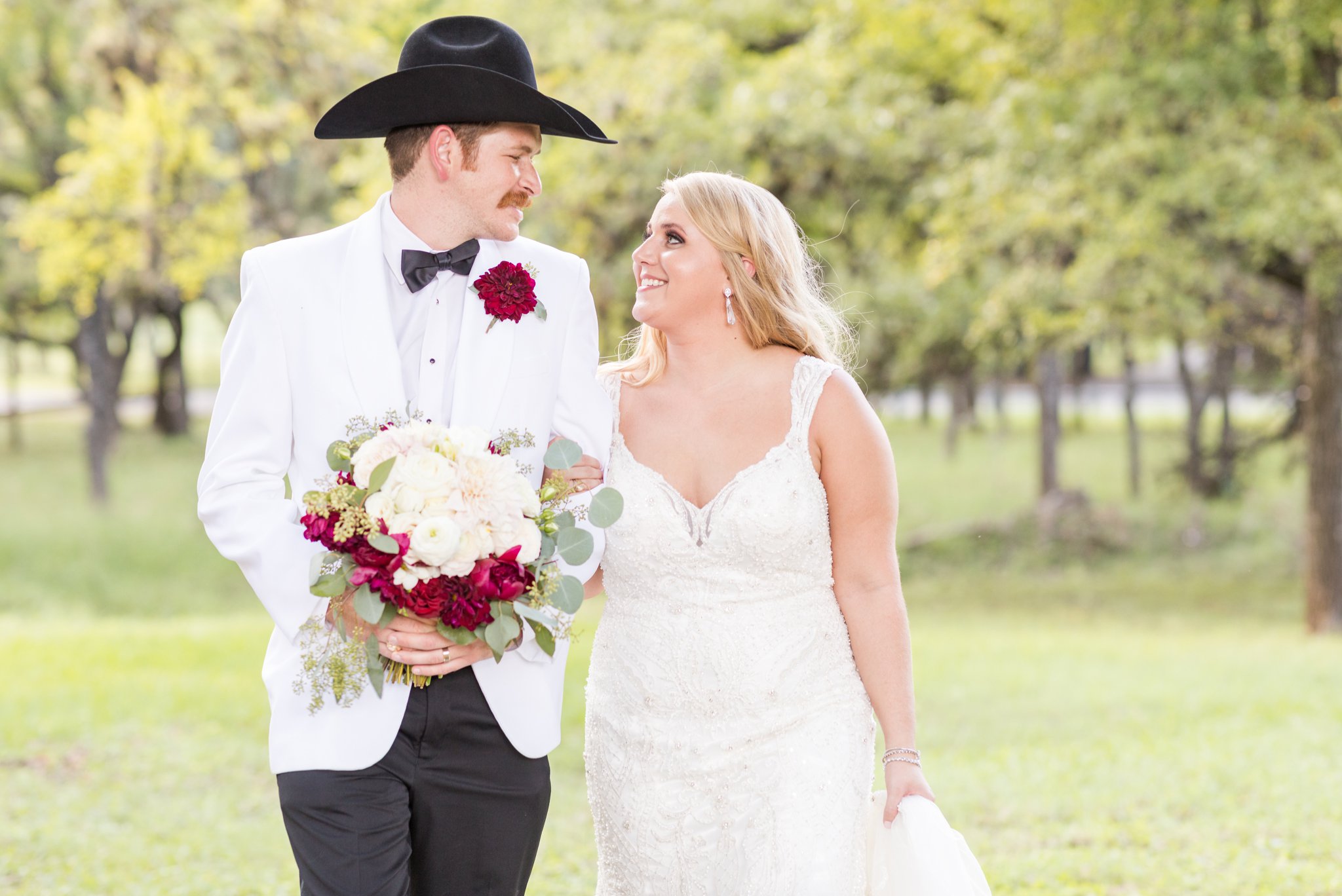 A Burgundy and Blush Wedding at Phoenician Ballroom in San Antonio, TX by Dawn Elizabeth Studios, San Antonio Wedding Photographer