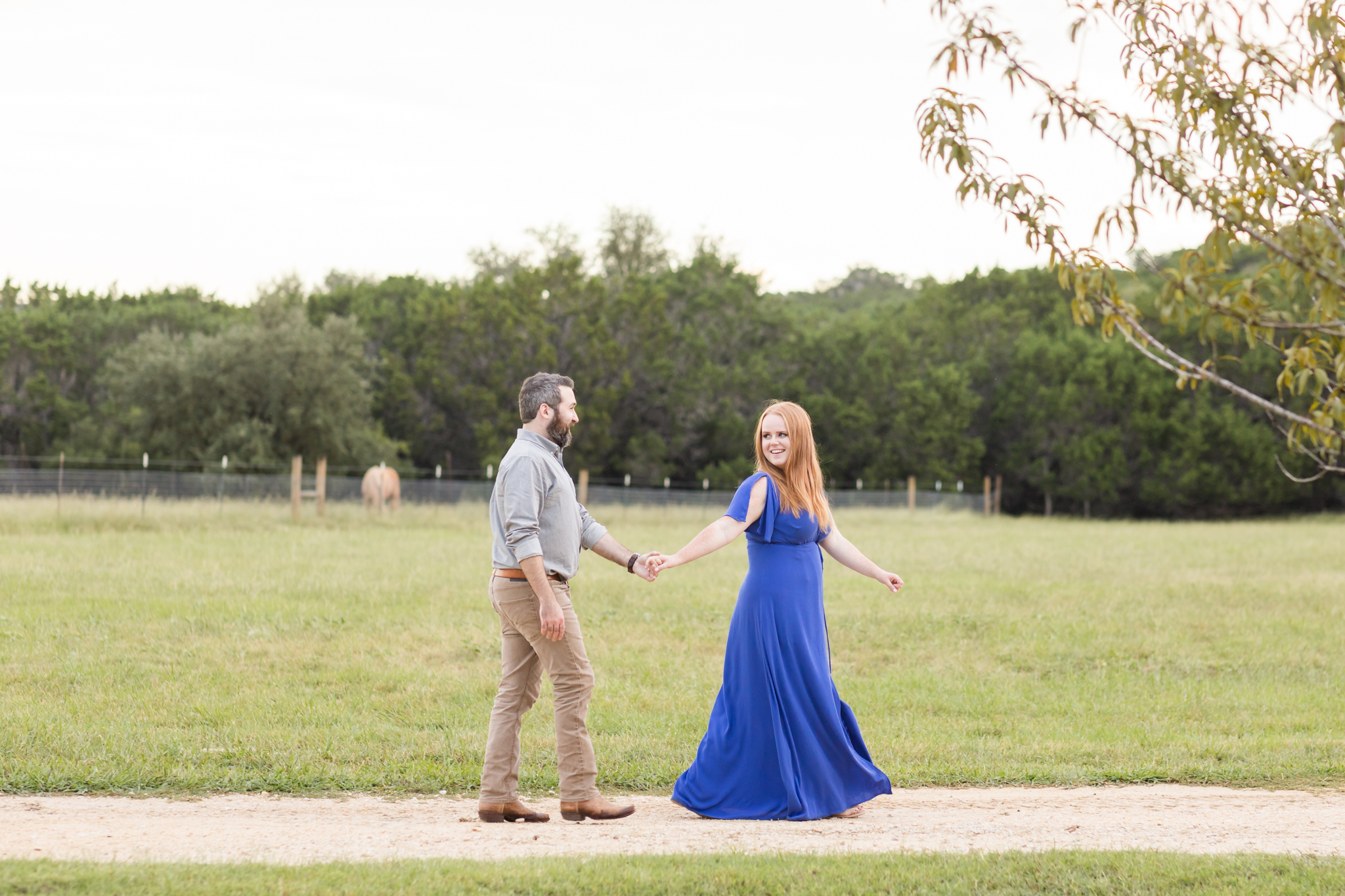 An Engagement Session at Rockin B Ranch in Pipe Creek, TX by Dawn Elizabeth Studios, Boerne Wedding Photographer