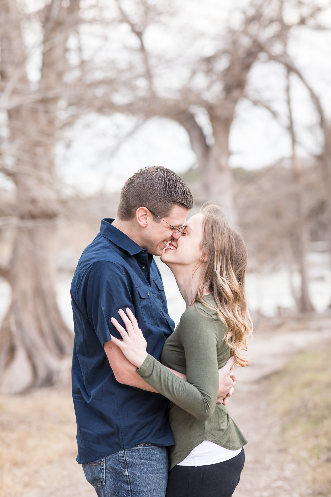 An Engagement Session at Guadalupe River State Park in Spring Branch, TX by Dawn Elizabeth Studios, Spring Branch Wedding Photographer