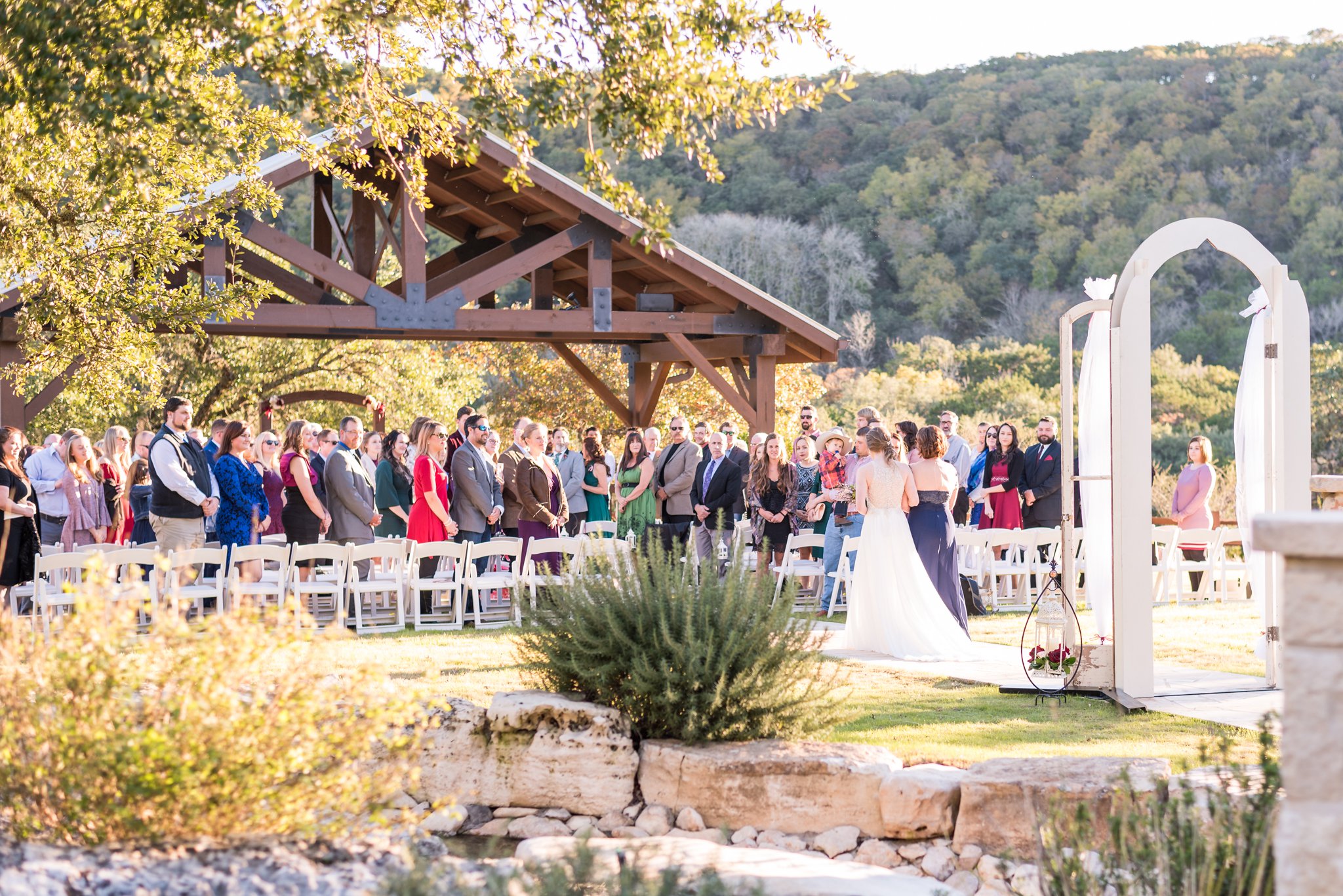 A Burgundy and Navy Wedding at the Milestone Boerne in Boerne, TX by Dawn Elizabeth Studios, Boerne Wedding Photographer