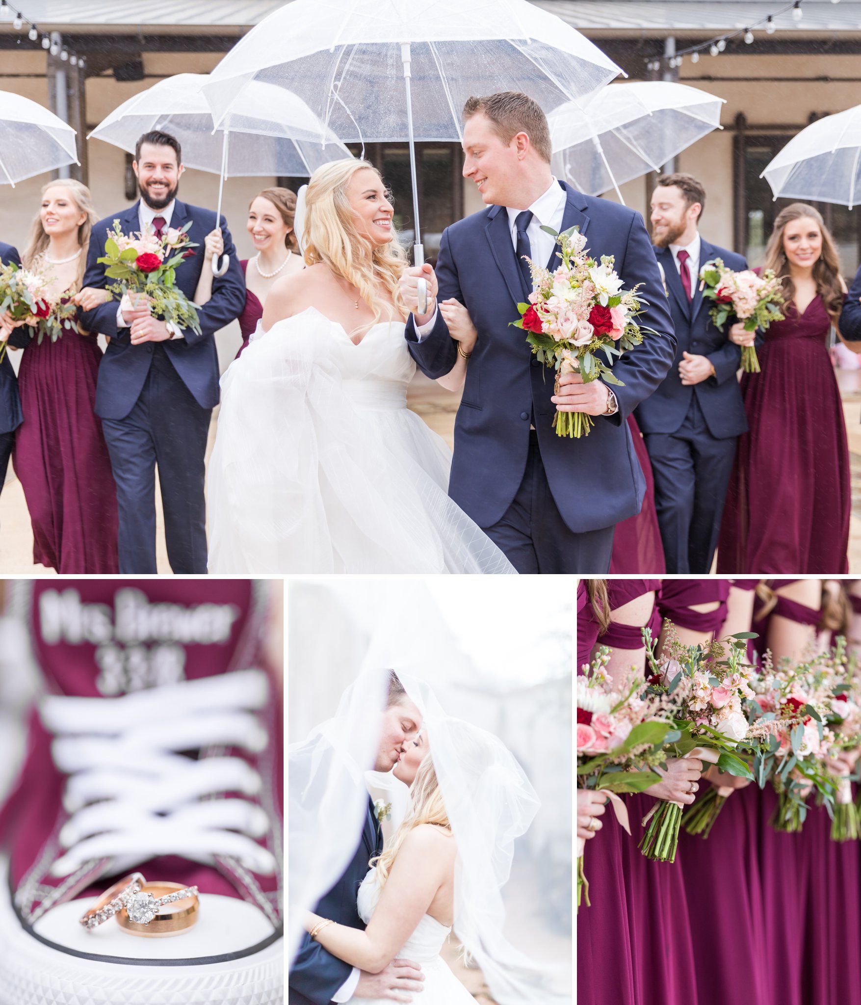 Burgundy and Navy Wedding Inspiration, Dawn Elizabeth Studios, San Antonio Wedding Photographer