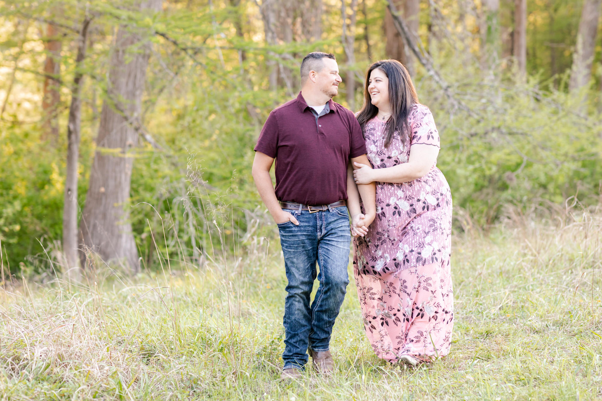 A Spring Engagement Session at Cibolo Nature Center in Boerne, TX by Dawn Elizabeth Studios, Boerne Wedding Photographer