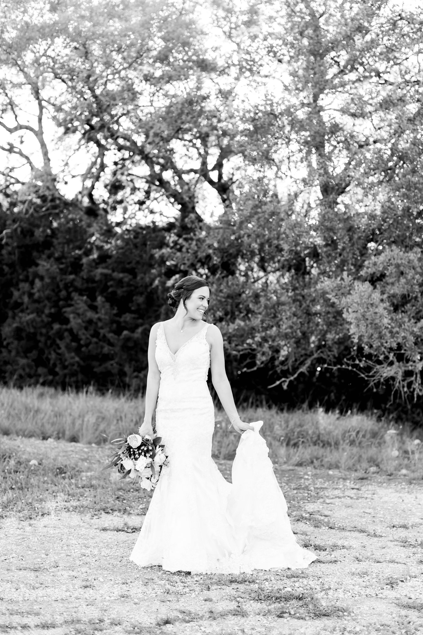 A Bridal Session at Overlook Park in Canyon Lake, TX by Dawn Elizabeth Studios, San Antonio Wedding Photographer