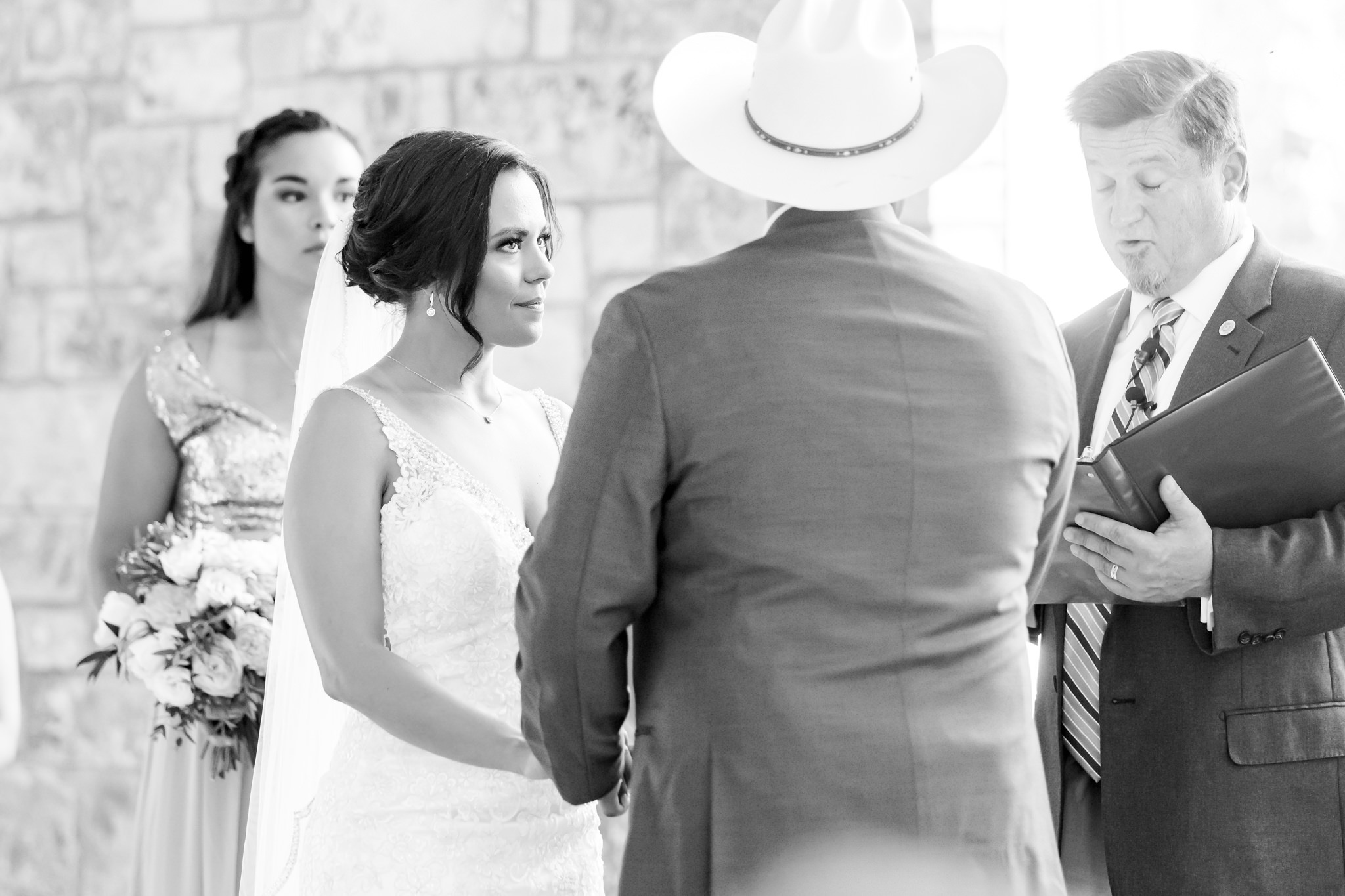 A Dusty Pink and Coral Wedding at Chandelier of Gruene in New Braunfels, TX by Dawn Elizabeth Studios, New Braunfels Wedding Photographer