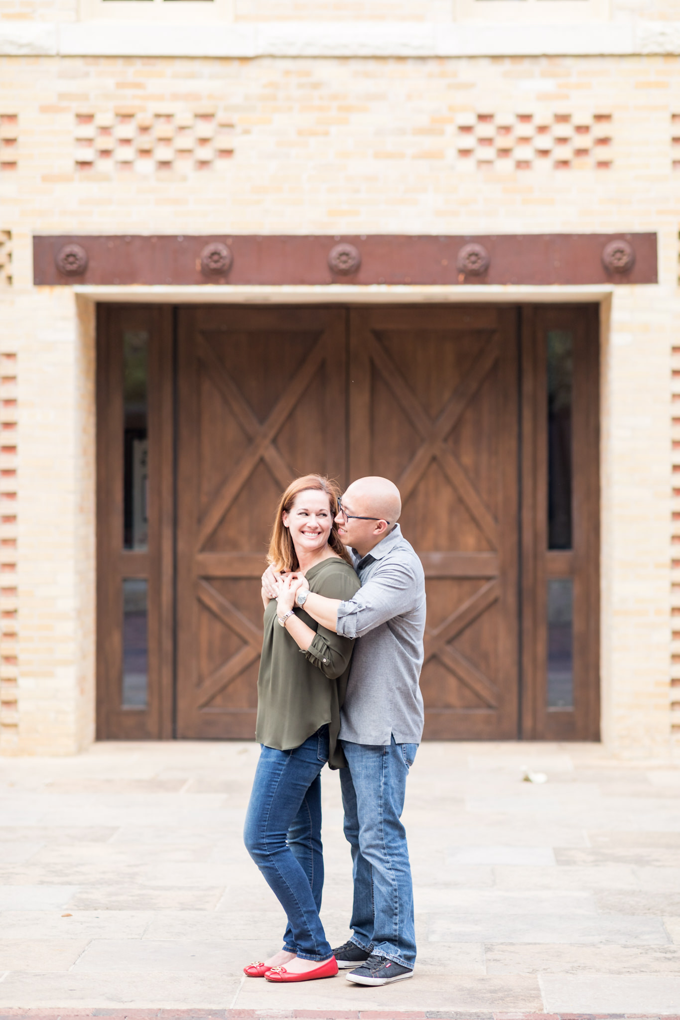 A rainy engagement session at The Pearl in San Antonio, TX by Dawn Elizabeth Studios, San Antonio Wedding Photographer & Portrait Photographer