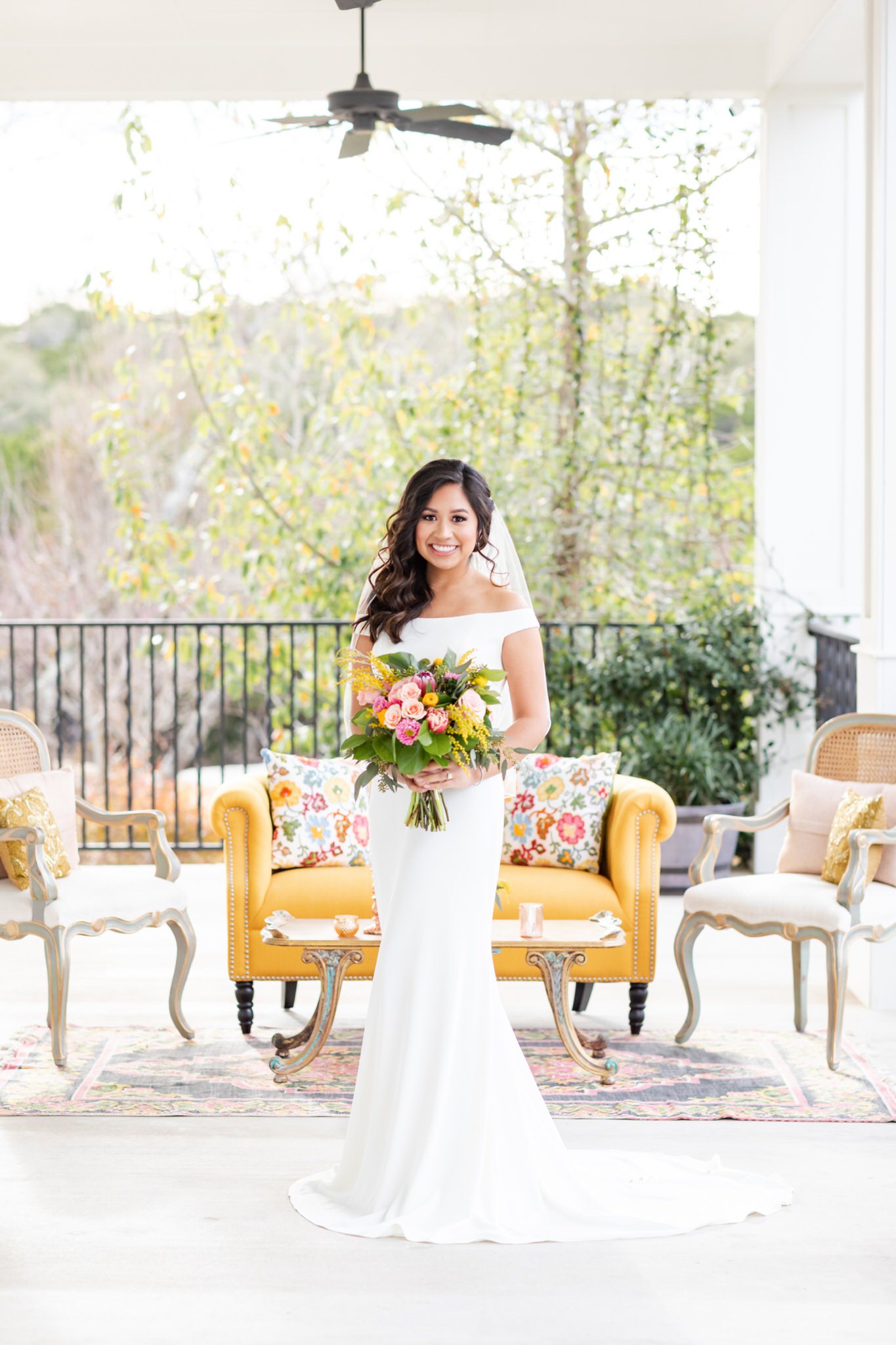 A Fuchsia & Lemon Inspired Wedding Styled Shoot at Kendall Plantation by Dawn Elizabeth Studios, Boerne Wedding Photographer