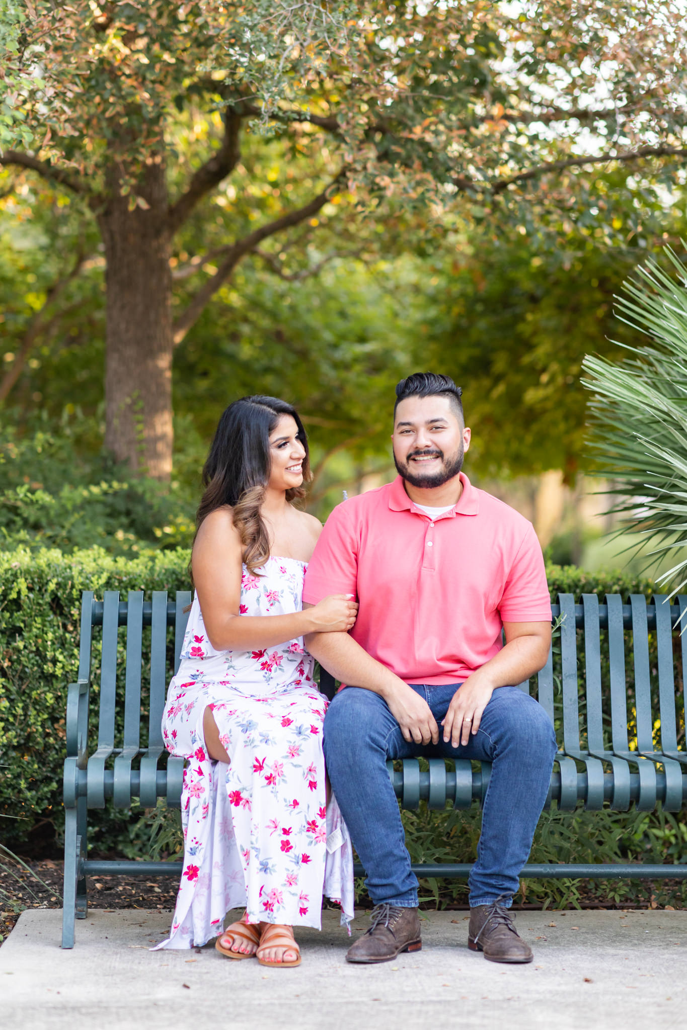 A Summer Engagement Session at Landa Library in San Antonio, TX by Dawn Elizabeth Studios, San Antonio Wedding Photographer
