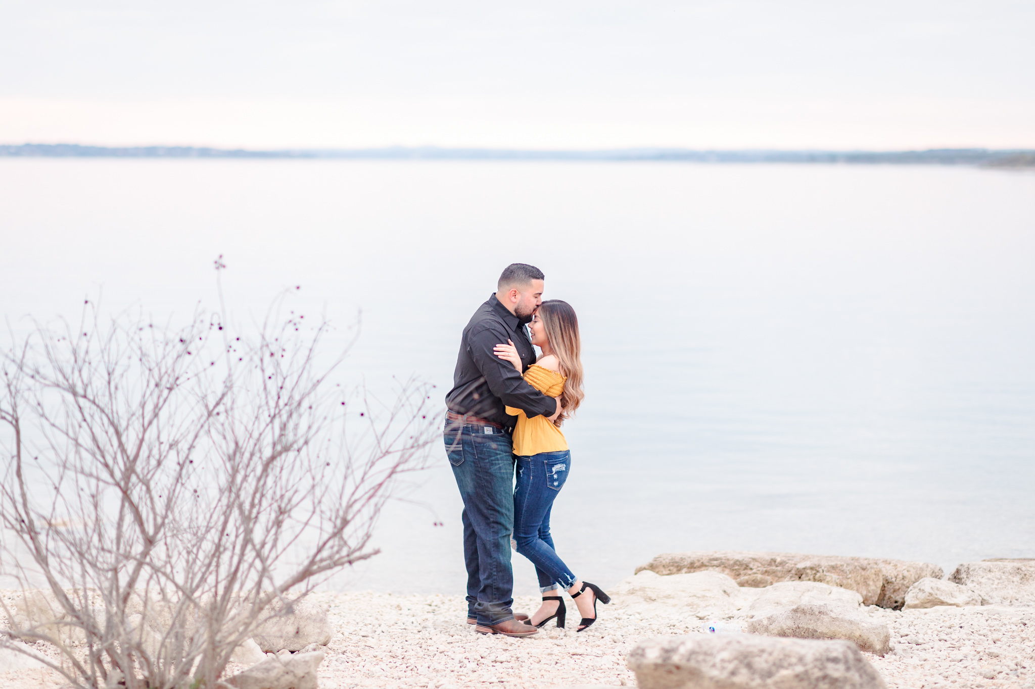 An Engagement Session at Overlook Park in Canyon Lake, TX by Dawn Elizabeth Studios, San Antonio Wedding Photographer