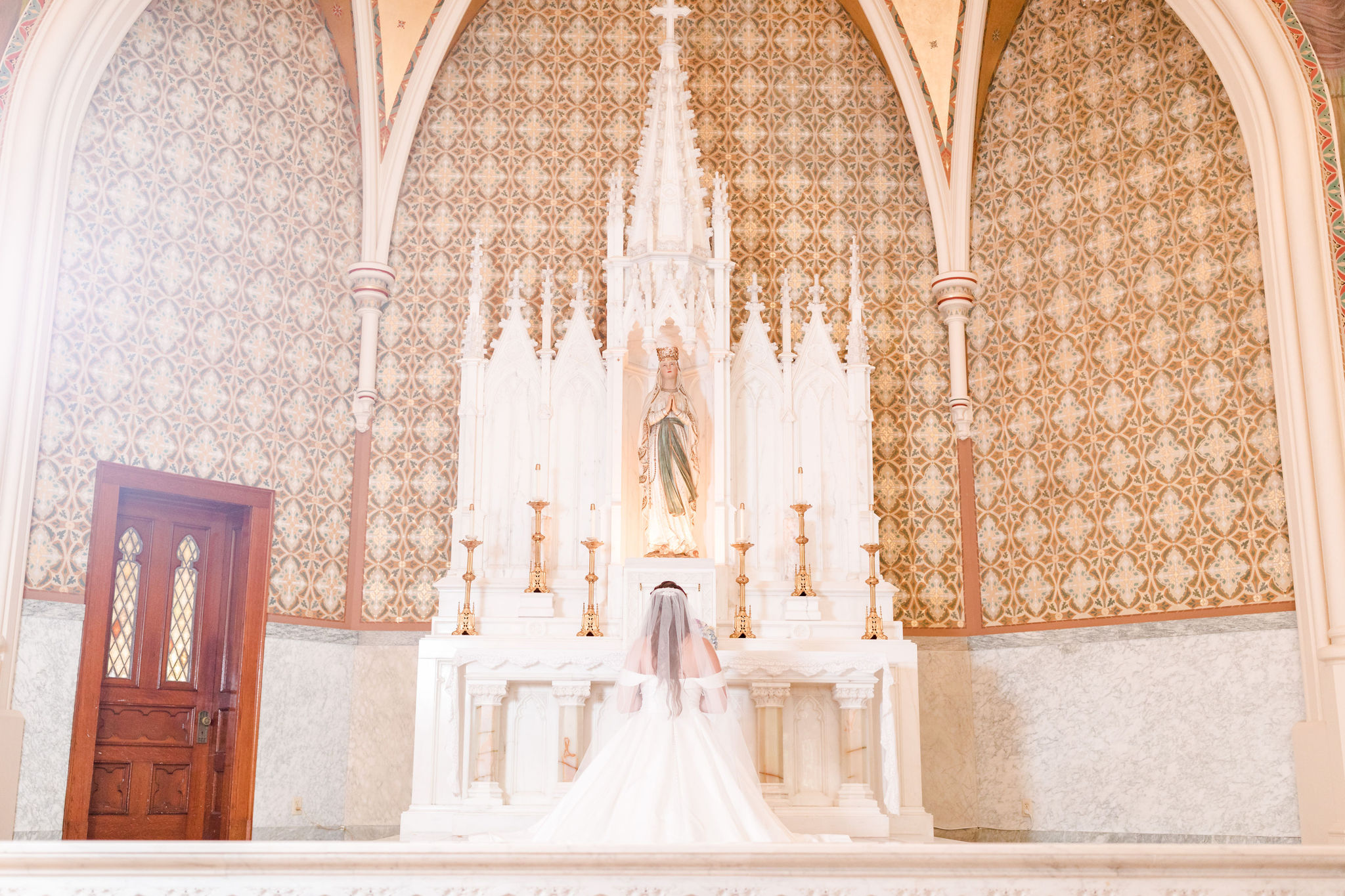 A Bridal Session at Sacred Heart Chapel in San Antonio, TX by Dawn Elizabeth Studios, San Antonio Wedding Photographer