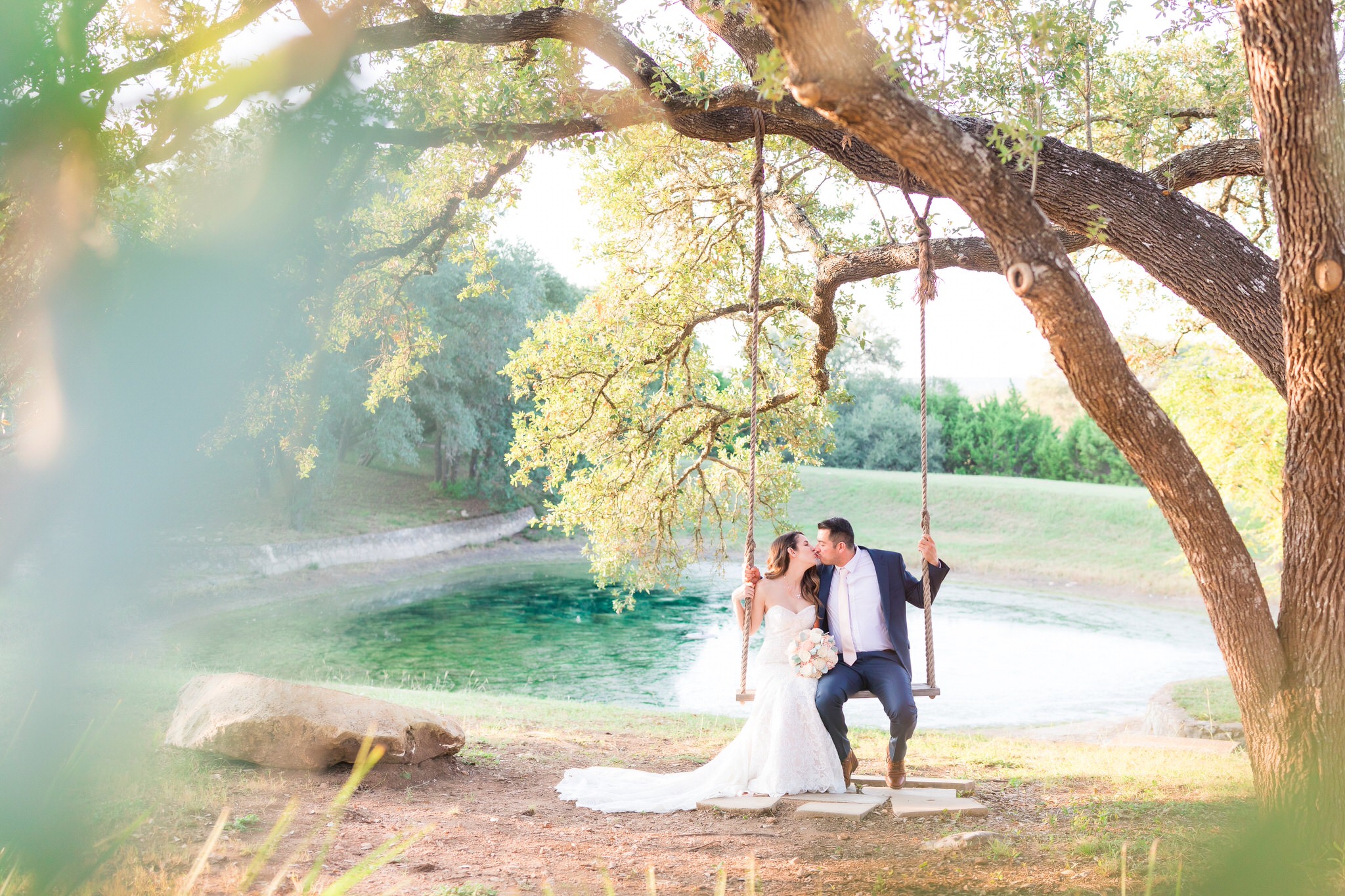 Wedding Portraits at Kendall Point by Dawn Elizabeth Studios, San Antonio Wedding Photographer