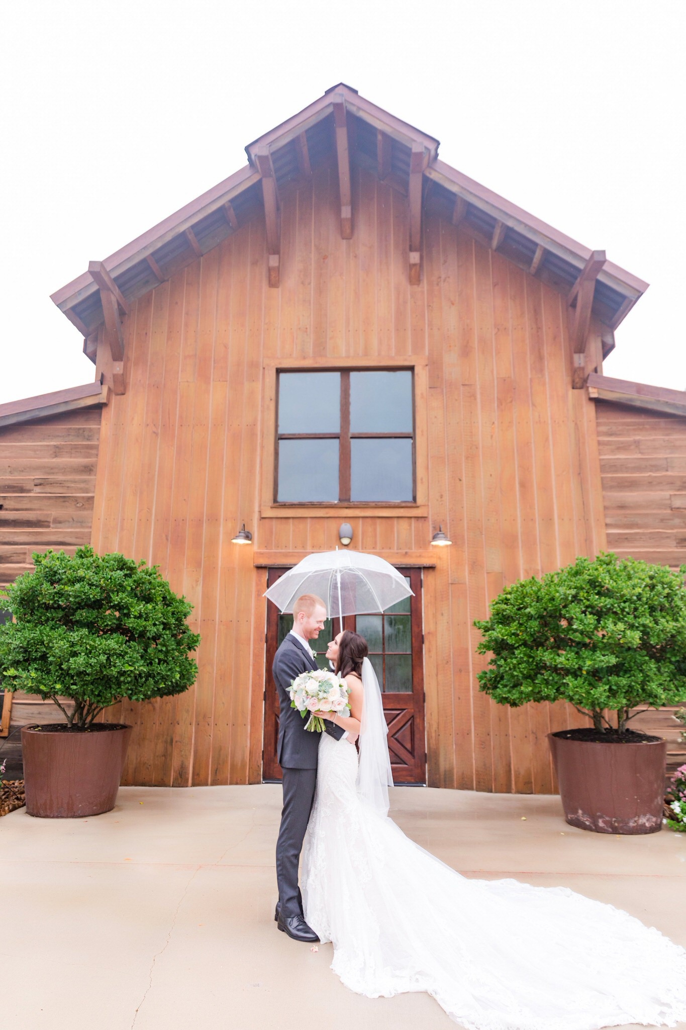 A Dusty Blue & Blush Wedding at Big Sky Barn in Montgomery, TX by Dawn Elizabeth Studios, Texas Wedding Photographer
