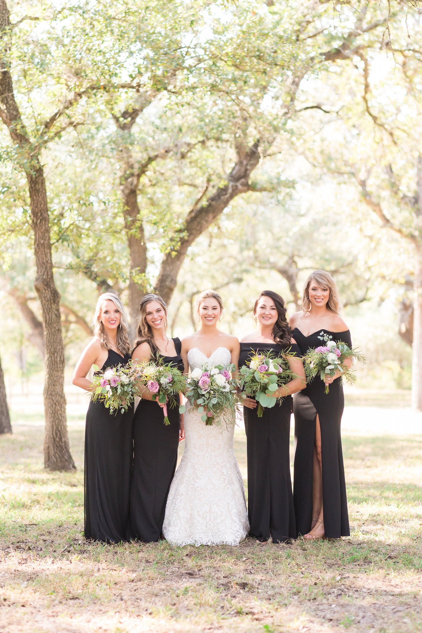 A Black & Mauve Wedding in Beeville, TX by Dawn Elizabeth Studios, San Antonio Wedding Photographer