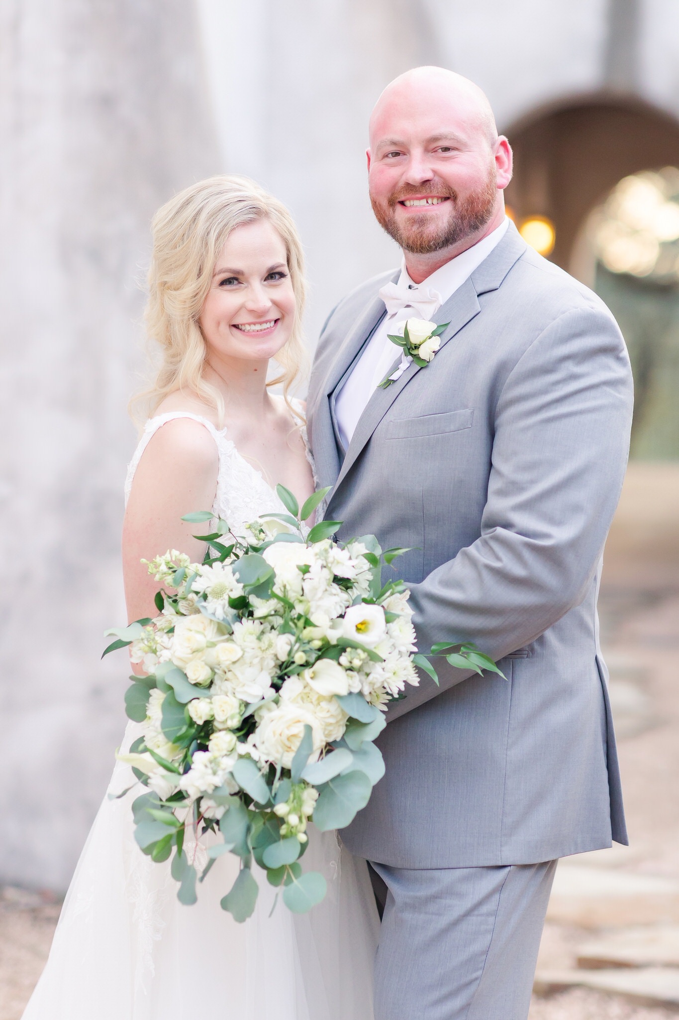 A Grey & Gold wedding at Lost Mission in Spring Branch, TX by Dawn Elizabeth Studios, San Antonio Wedding Photographer