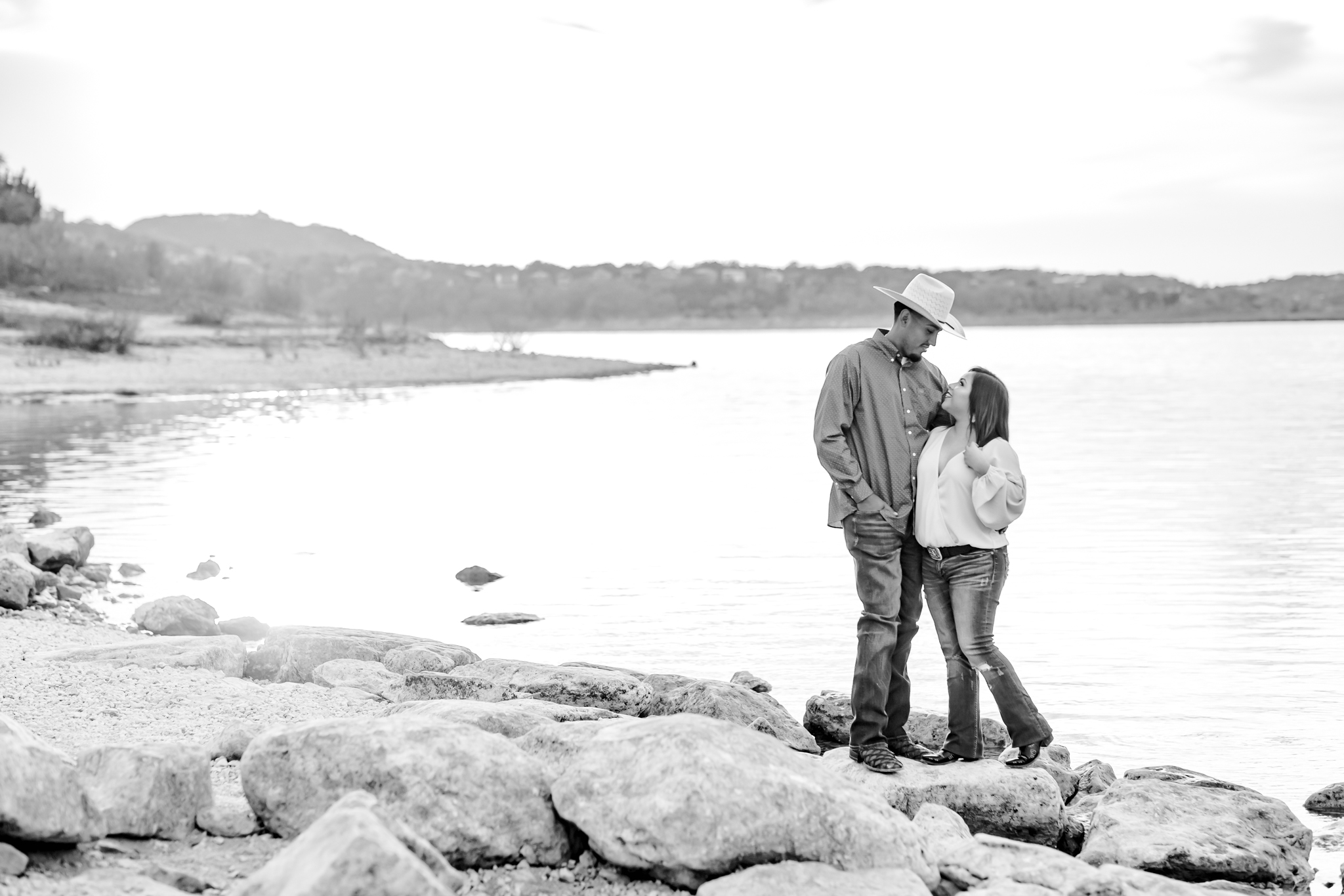 Engagement Session at Overlook Park in Canyon Lake, TX by Dawn Elizabeth Studios, San Antonio Wedding photographer