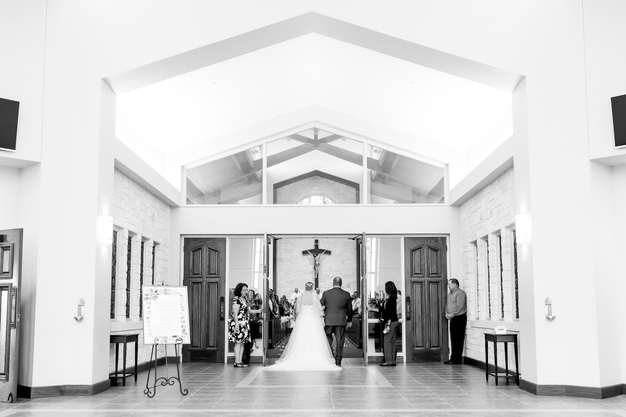 A Wedding at St. Jerome Catholic Church in Adkins, TX by Dawn Elizabeth Studios, San Antonio Wedding Photographer
