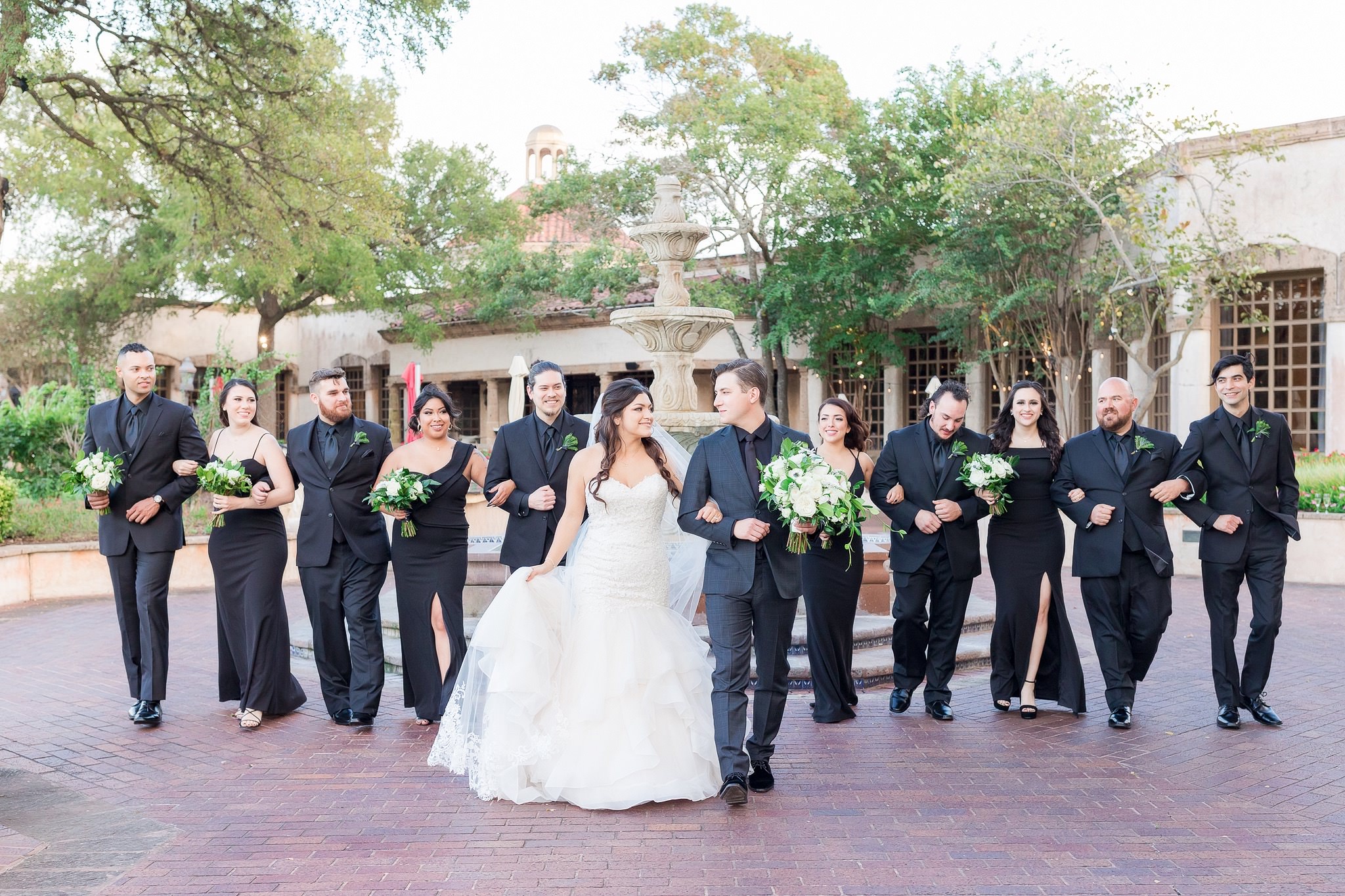 A Black & Gold Wedding at the Dominion Country Club by Dawn Elizabeth Studios, San Antonio Wedding Photographer
