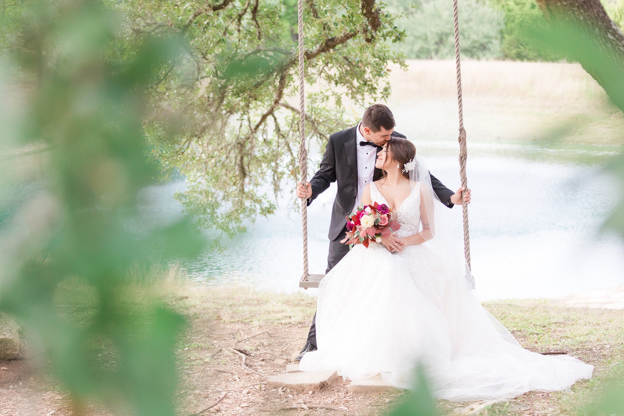 A Rust & Mocha Wedding at St. Josephs Honeycreek and Kendall Point in Boerne, TX by Dawn Elizabeth Studios, San Antonio Wedding Photographer
